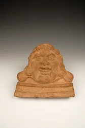 Antefix in the form of a Gorgon head, 1st-2nd century AD